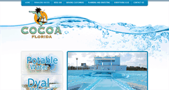 Desktop Screenshot of cocoawaterworks.com