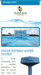 Mobile Screenshot of cocoawaterworks.com